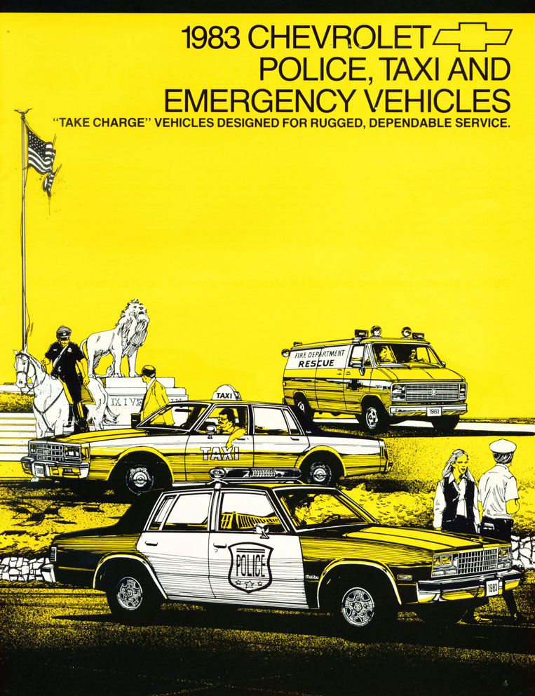 1983 Chevrolet Police Cars